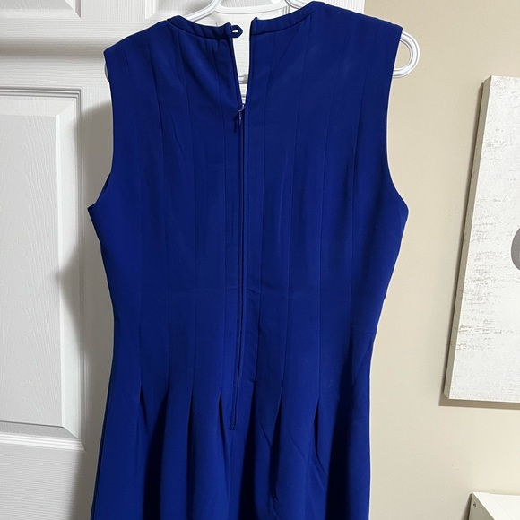 H&M business casual blue dress - Sz 12 - Picture 3 of 3